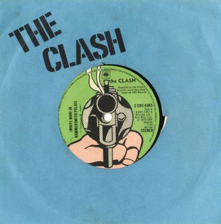 The Clash : (White Man) In Hammersmith Palais (7", Single, Blu)