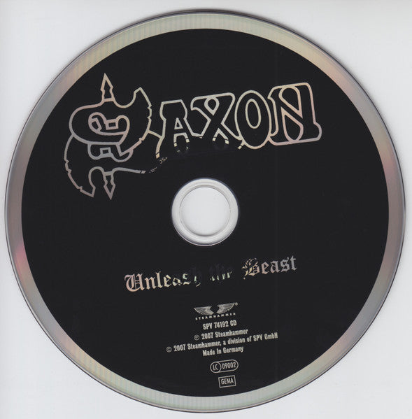 Saxon : Unleash The Beast (CD, Album, RE, RM)