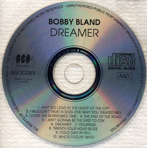 Bobby Bland : Dreamer (CD, Album, RE)