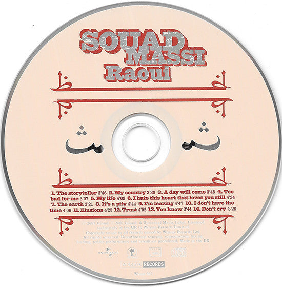 Souad Massi : Raoui (CD, Album)