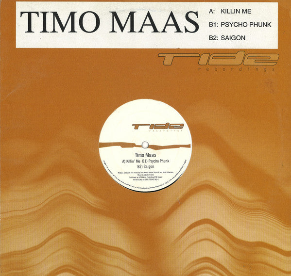 Timo Maas : Killin' Me / Psycho Phunk (12")