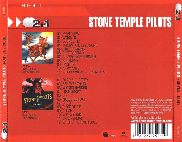 Stone Temple Pilots : Purple / Core (2xCD, Album + Comp)