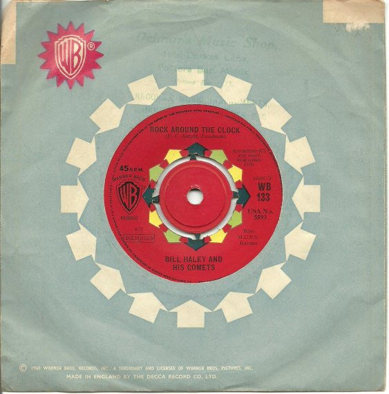 Bill Haley And His Comets : Rock Around The Clock (7")