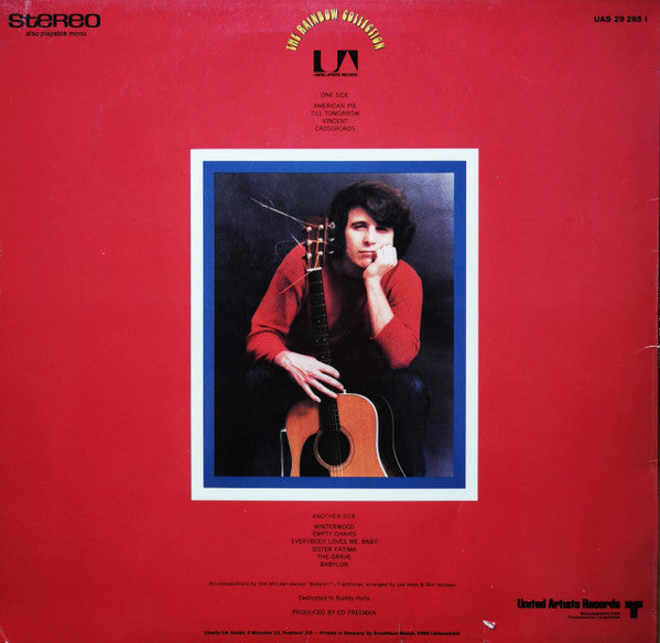 Don McLean : American Pie (LP, Album)