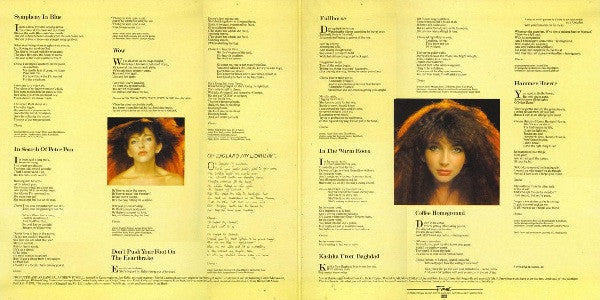 Kate Bush : Lionheart (LP, Album, RE, Che)