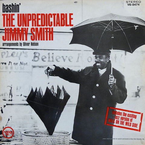 Jimmy Smith : Bashin' - The Unpredictable Jimmy Smith (LP, Album)