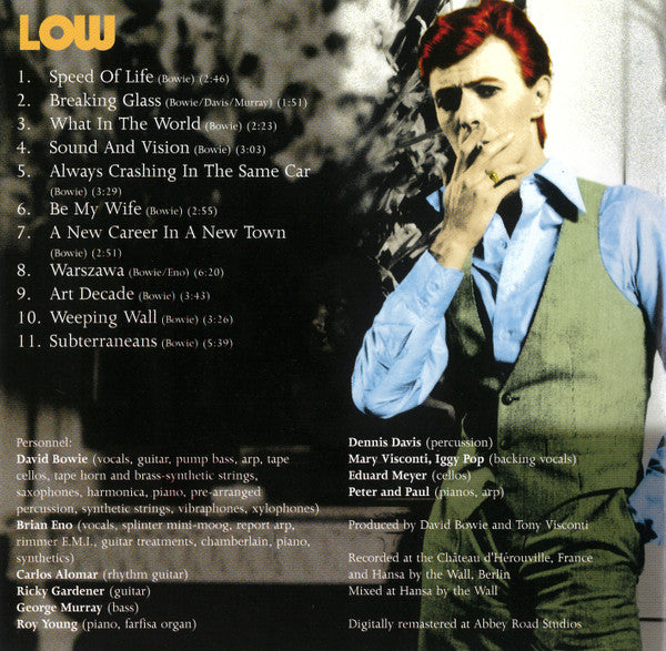 David Bowie : Low (CD, Album, Enh, RE, RM)