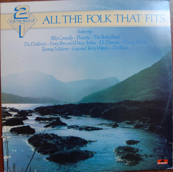 Various : All The Folk That Fits  (2xLP, Comp, Gat)