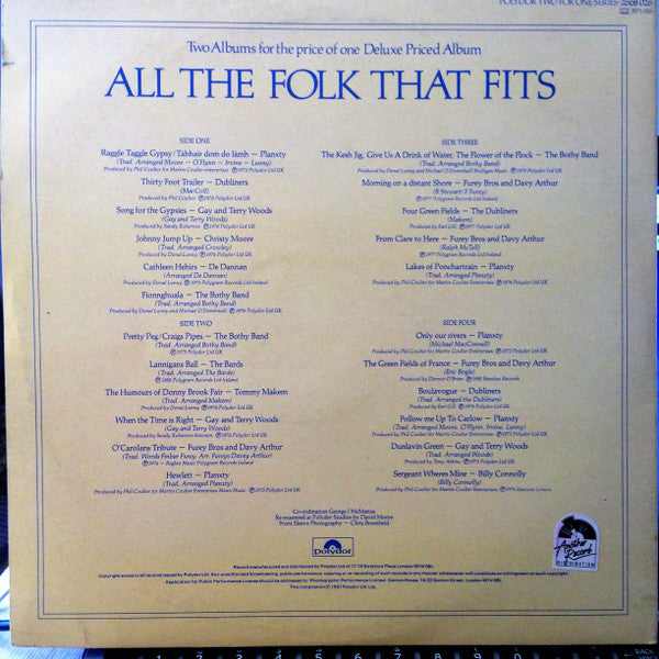 Various : All The Folk That Fits  (2xLP, Comp, Gat)