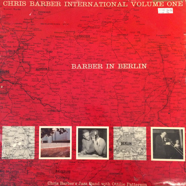 Chris Barber's Jazz Band With Ottilie Patterson : Barber In Berlin (LP, Album, Mono, RP)