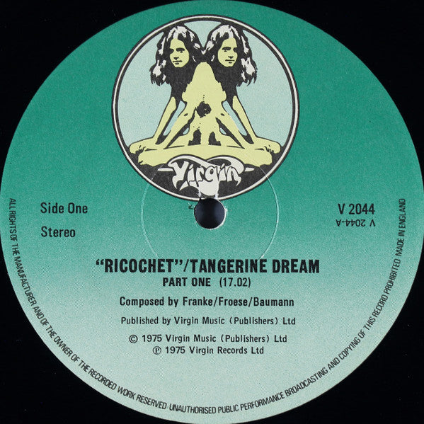 Tangerine Dream : Ricochet (LP, Album)