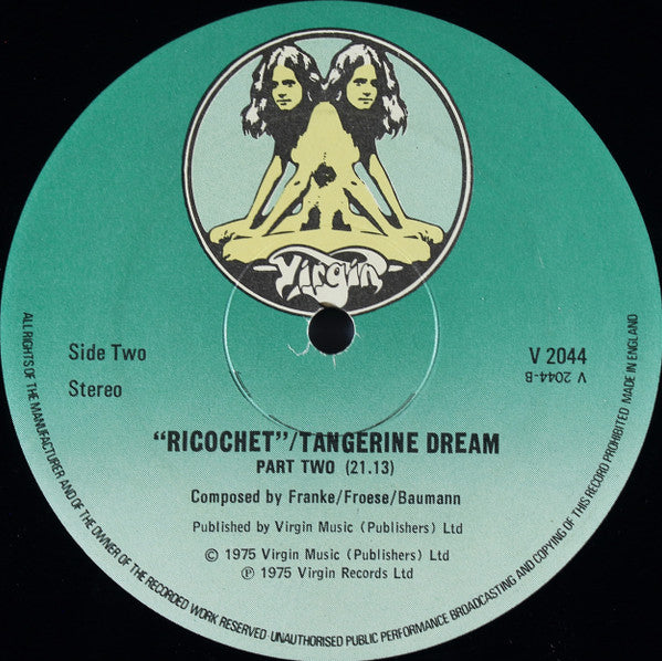 Tangerine Dream : Ricochet (LP, Album)