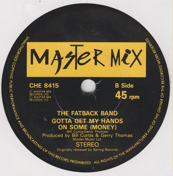 Fatback* : Sunshine Lady / Gotta Get My Hands On Some (Money) (7", Single)