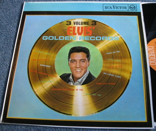 Elvis Presley : Elvis' Golden Records, Vol. 3 (LP, Comp, Mono, RE)