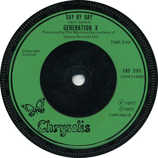 Generation X (4) : Your Generation (7", Single)