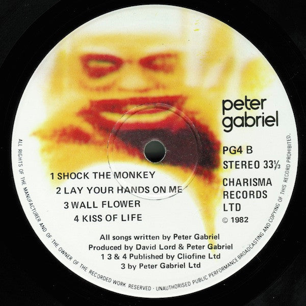 Peter Gabriel : Peter Gabriel (LP, Album)