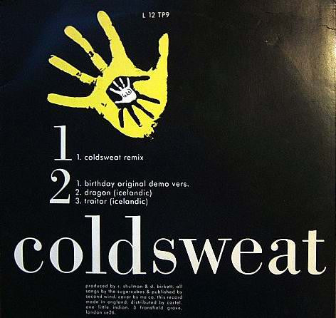 The Sugarcubes : Coldsweat (Remix E.P.) (12", EP, Ltd)