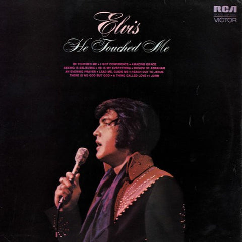 Elvis Presley : He Touched Me (LP, Album)