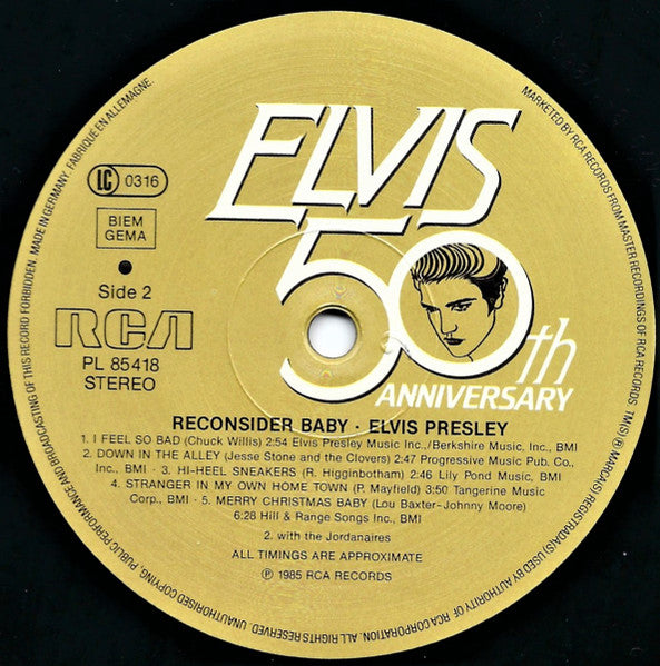 Elvis Presley : Reconsider Baby (LP, Comp)