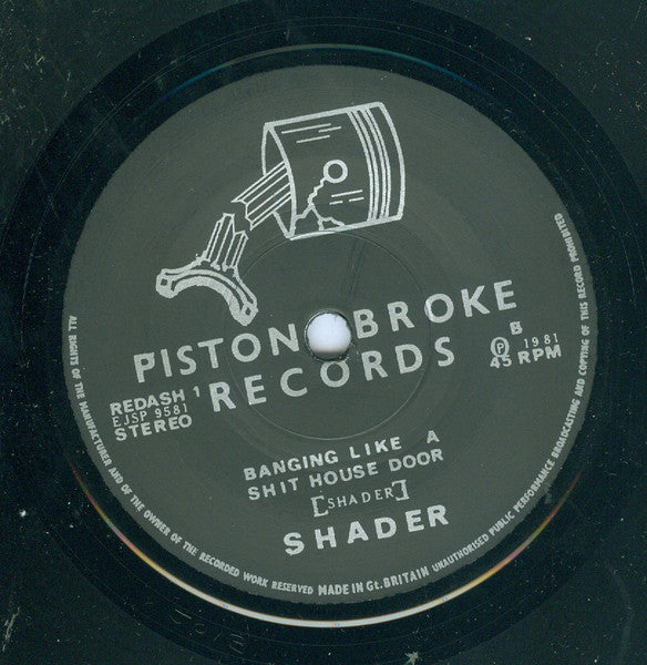 Shader (2) : Bad News Blues (7")