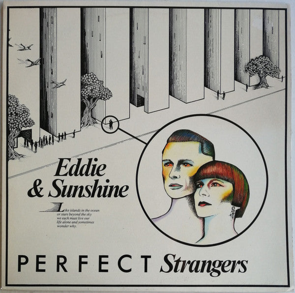 Eddie & Sunshine : Perfect Strangers (LP, Album)