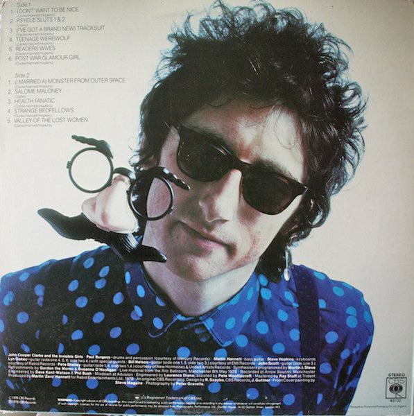 John Cooper Clarke : Disguise In Love (LP, Album)