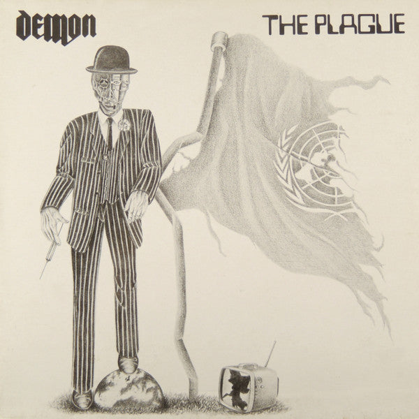 Demon (4) : The Plague (LP, Album, Gat)