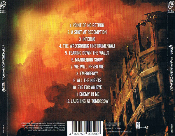 H.E.A.T : Tearing Down The Walls (CD, Album)