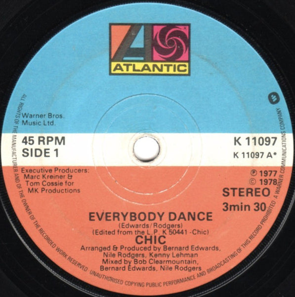 Chic : Everybody Dance (7", Single)