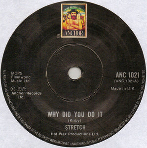 Stretch : Why Did You Do It (7", Single)