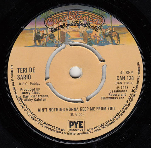 Teri De Sario* : Ain't Nothing Gonna Keep Me From You (7", Pus)