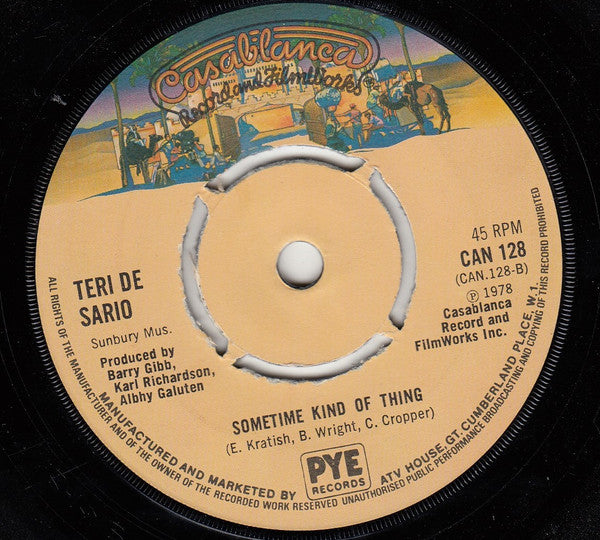 Teri De Sario* : Ain't Nothing Gonna Keep Me From You (7", Pus)