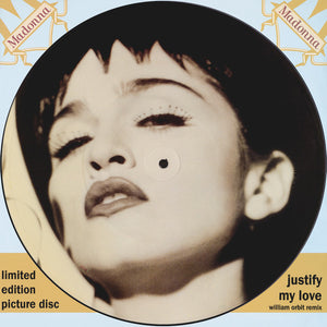 Madonna : Justify My Love (William Orbit Remix) (12", Single, Ltd, Pic)