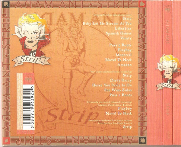 Adam Ant : Strip (CD, Album, RM, Dig)