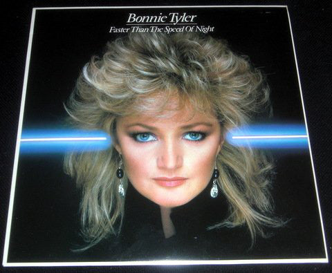 Bonnie Tyler : Faster Than The Speed Of Night (LP, Album, RE, Red)