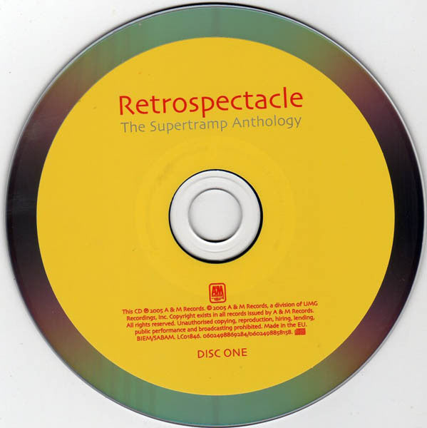 Supertramp : Retrospectacle (The Supertramp Anthology) (2xCD, Comp)