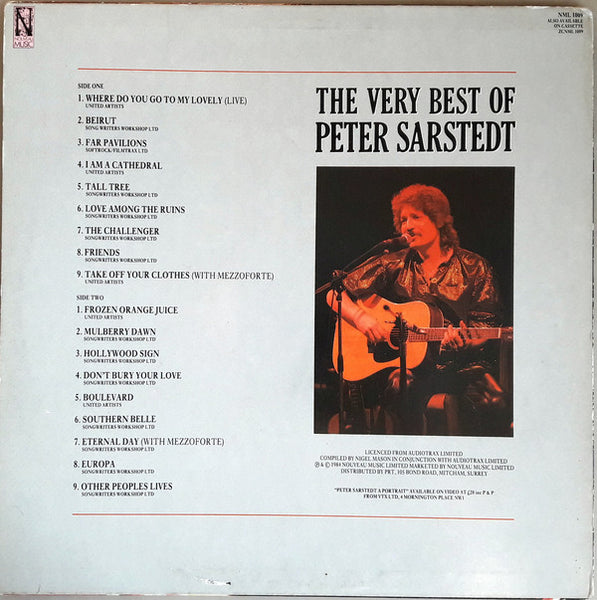 Peter Sarstedt : The Very Best Of Peter Sarstedt (LP, Comp)