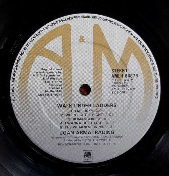 Joan Armatrading : Walk Under Ladders (LP, Album)