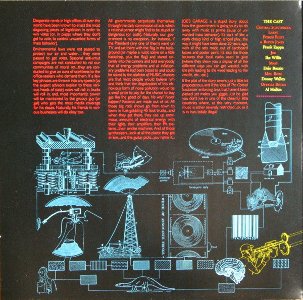 Zappa* : Joe's Garage Act I. (LP, Album, Sta)