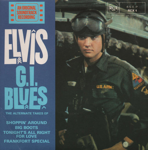 Elvis* : G.I. Blues The Alternate Takes EP (7", EP, Ltd)