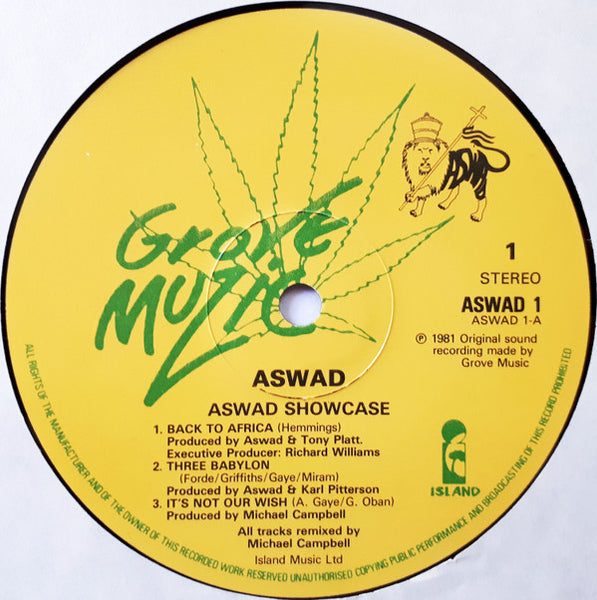 Aswad : Showcase (LP, Comp, Tex)