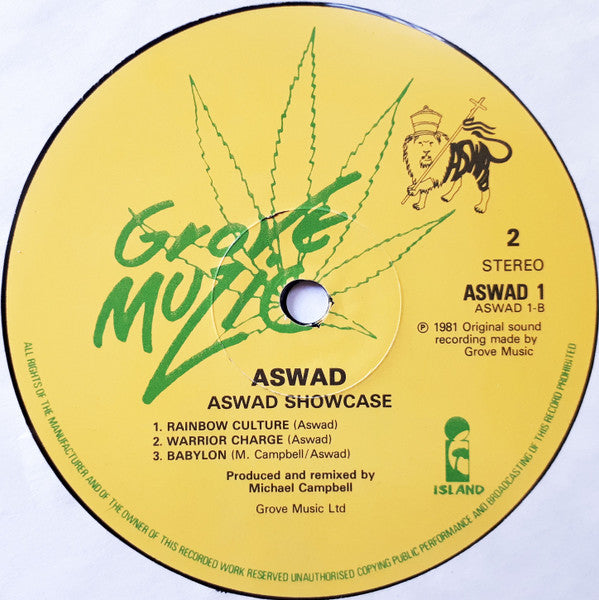 Aswad : Showcase (LP, Comp, Tex)