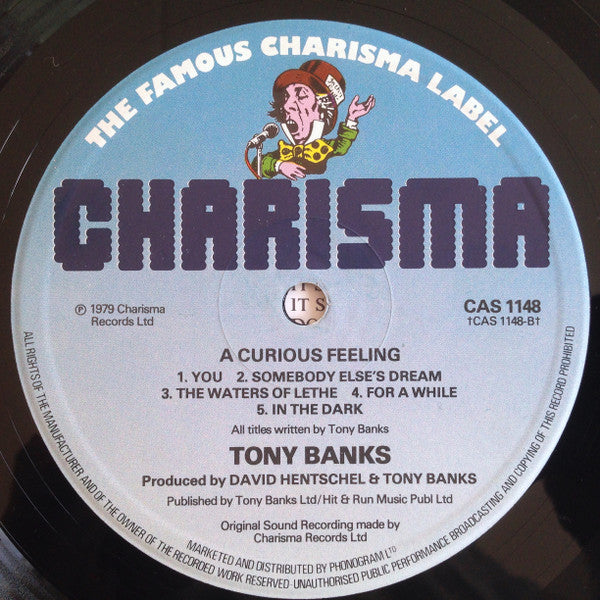 Tony Banks : A Curious Feeling (LP, Album)