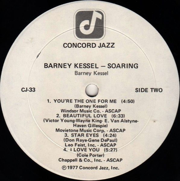 Barney Kessel : Soaring (LP, Album)