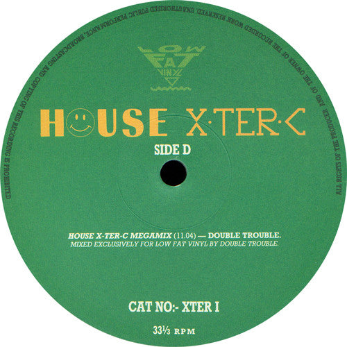 Various : House X-Ter-C (2xLP, Comp)