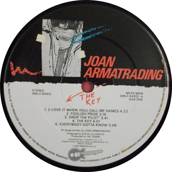 Joan Armatrading : The Key (LP, Album)