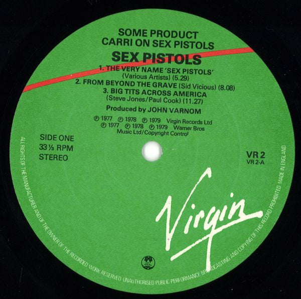 Sex Pistols : Some Product - Carri On Sex Pistols (LP, 1st)