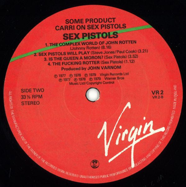 Sex Pistols : Some Product - Carri On Sex Pistols (LP, 1st)