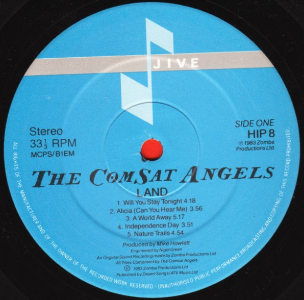 The Comsat Angels : Land (LP, Album)