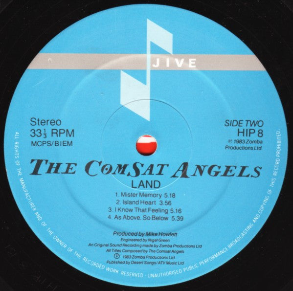 The Comsat Angels : Land (LP, Album)